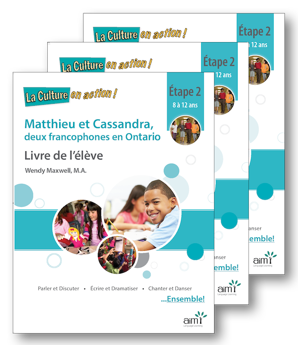 Matthieu et Cassandra, deux francophones en Ontario 2017 Edition - Digital Student Workbooks (minimum of 20)