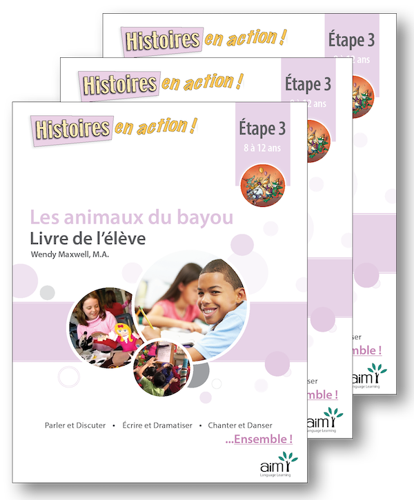 Les animaux du bayou 2021 Edition: Student Workbooks (minimum of 20)