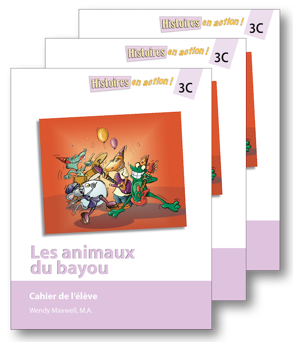 Les animaux du bayou - Student Workbooks (minimum of 20)