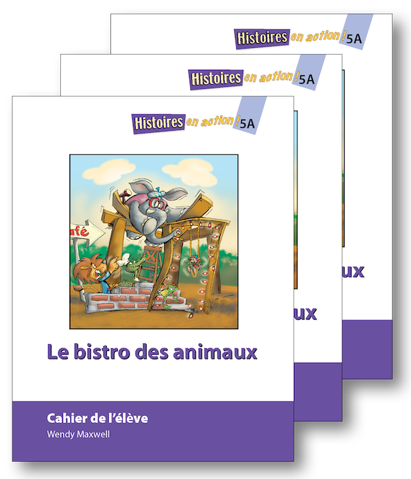 Le Bistro des animaux - Digital Student Workbooks (minimum of 20)