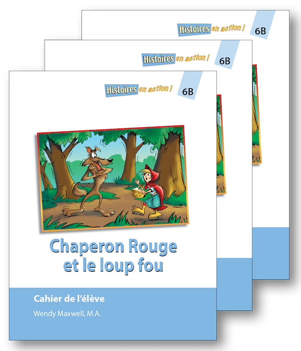Chaperon Rouge et le loup fou - Digital Student Workbooks (minimum of 20)